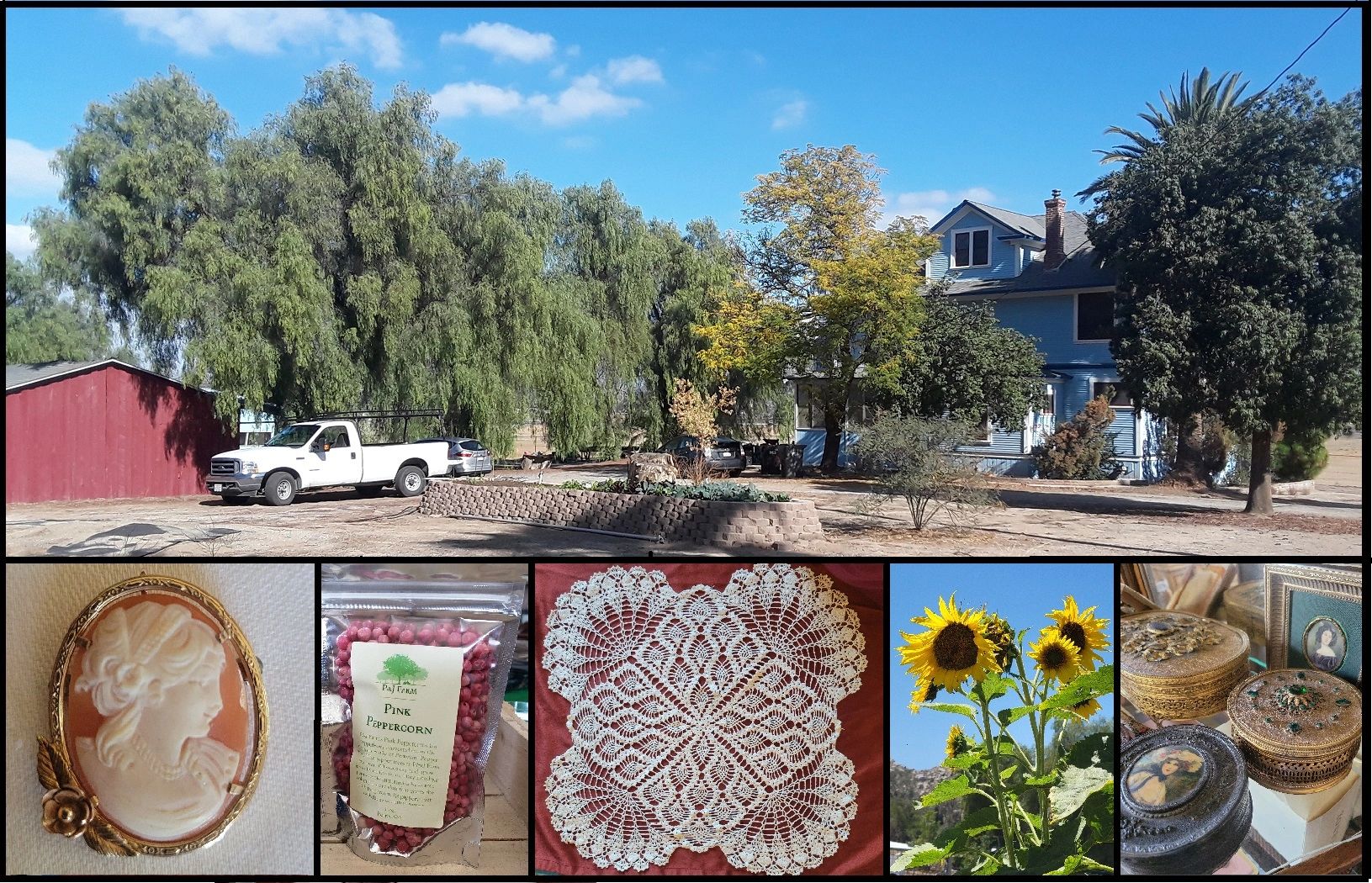 PJ Farm Goods Vintage Jewelry, Online Store, Organic Farm Products